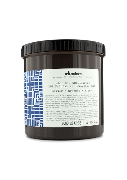 Alchemic Silver Gümüş Saç Kremi 1000ml