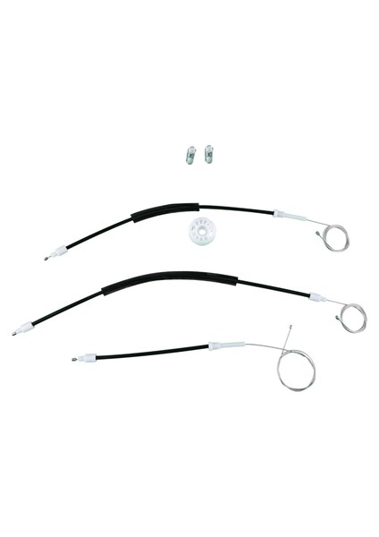 Mercedes E Series W211 S211 2002-2009 4/5 Kapı A2117200346 İçin Ön Sol Cam Kriko Tamir Seti