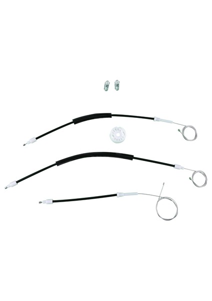 Mercedes E Series W211 S211 2002-2009 4/5 Kapı A2117200346 İçin Ön Sol Cam Kriko Tamir Seti fiyatları