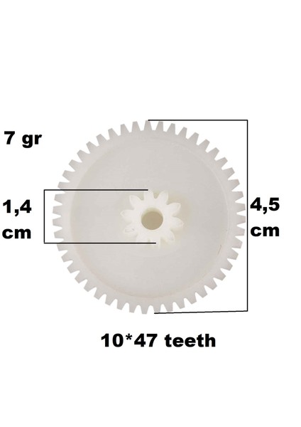 Bross Otomotiv Vauxhall Opel İçin EGR Aktüatör Onarım Dişlisi