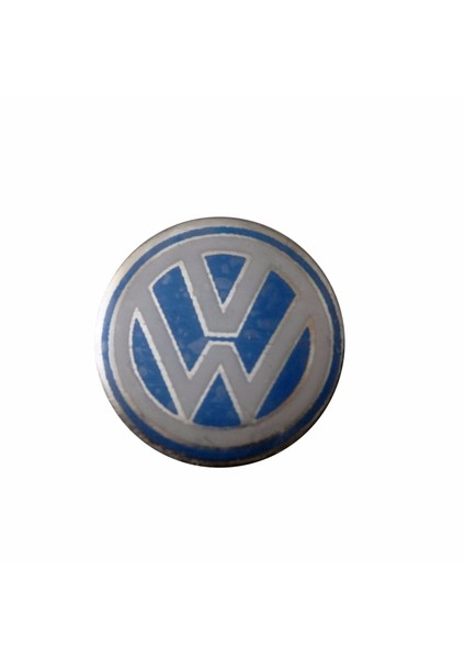 VW Golf İçin 2 Adet Araç Anahtar Logo Amblemi Ürün Mavi Renkten Oluşmaktadır Çapı: 1.4 cm fiyatları