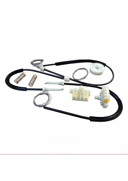 Renault Laguna MK3 2007-2015 5-Kapı 807000002R İçin Elektrikli Ön Sağ Cam Kriko Tamir Seti