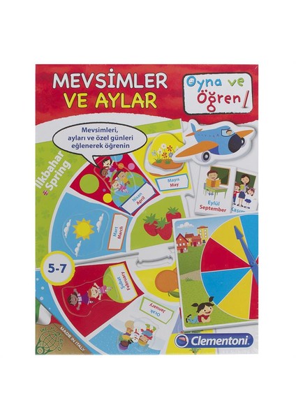 Oyna ve Öğren Aylar ve Mevsimler