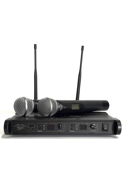 R-920E Çift El Tipi Telsiz Mikrofon