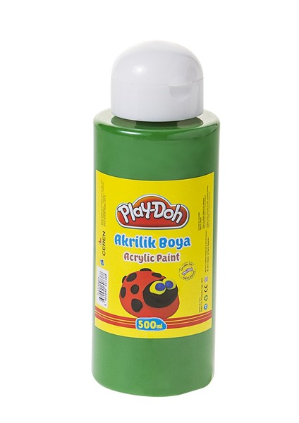 Akrilik Boya 500 Ml Yeşil PLAY-AK004
