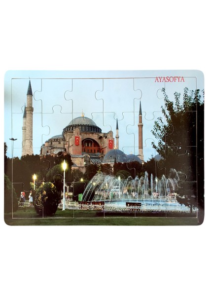 Ahşap Puzzle Ayasofya 40X30Cm CEO-AP0010