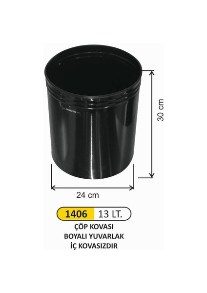 Çöp Kovası Metal