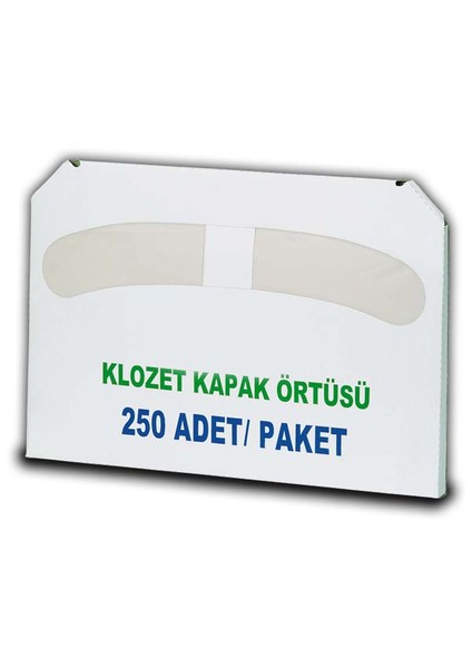 Klozet Kapak Örtüsü 250'Li Paket