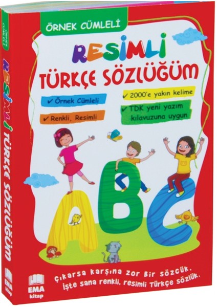 Ema Kitap Renkli Resimli Türkçe Sözlüğüm