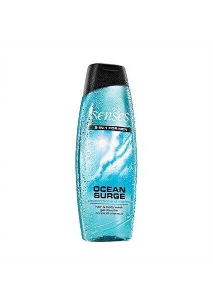 Senses Erkekler İçin Ocean Surge Saç & Vücut Şampuanı - 250ml