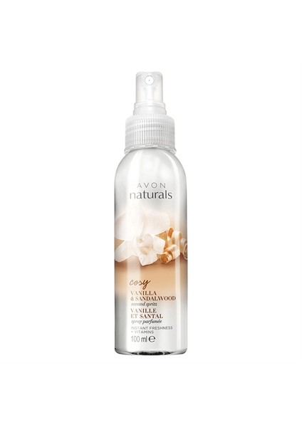 Naturals Cosy Vanilla & Sandalwood Vücut Spreyi - 100ml