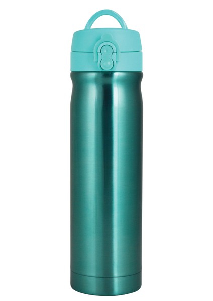 Çelik İçli Matara 500ml Turkuaz