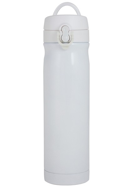 Çelik İçli Matara 500ml Beyaz