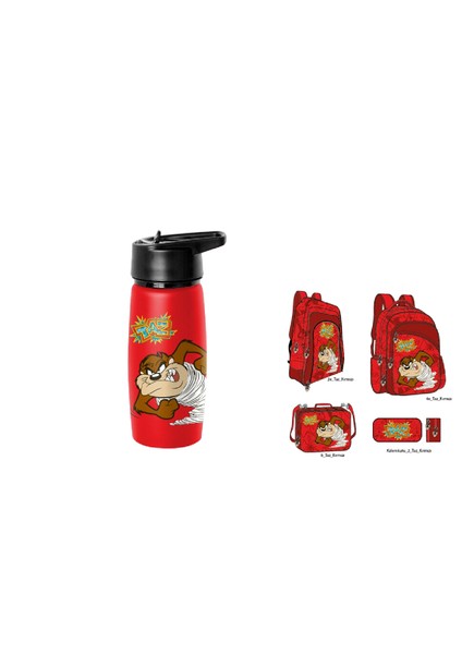 Lt Taz Kırmızı Çelik Matara 500ml