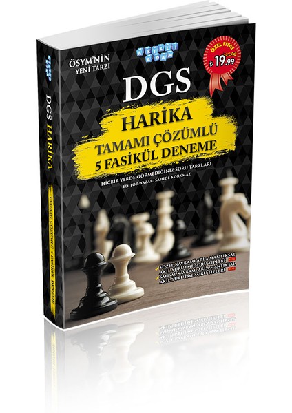 Akıllı Adam DGS Harika Tamamı Çözümlü 5 Fasikül Deneme