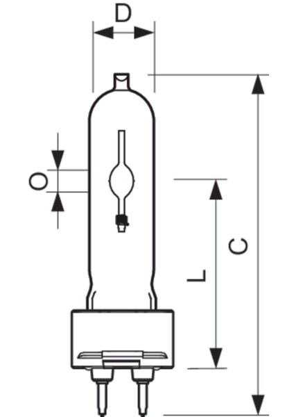 MASTERColour CDM-T Evolution 35W/930 G12 3000K Günışığı Gaz Deşarjlı Ampul