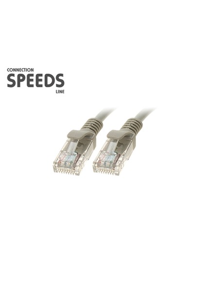 Ag-C610 Cat6 Utp 10 Metre Gri Patch Kablo