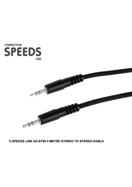 Ag-St05 5 Metre Stereo To Stereo Kablo