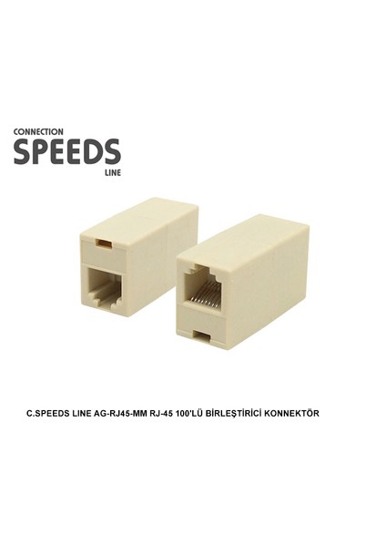 Ag-Rj45-Mm Rj-45 Birleştirici Konnektör