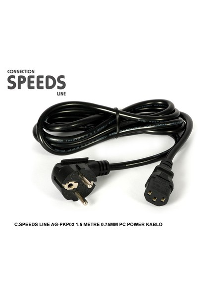 Ag-Pkp02 1.5 Metre 0.75Mm Pc Power Kablo