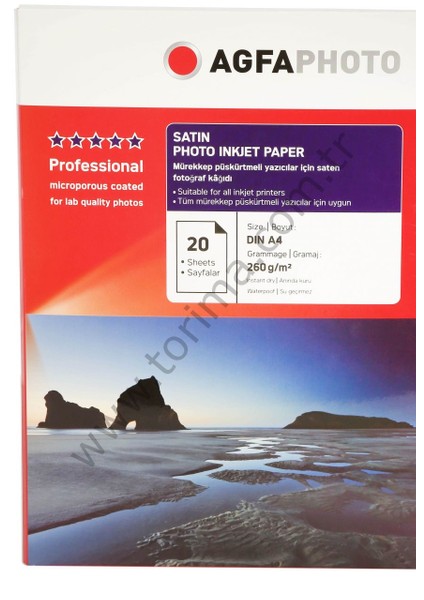 İnkjet Kağıt A4 Satin(Mat)
