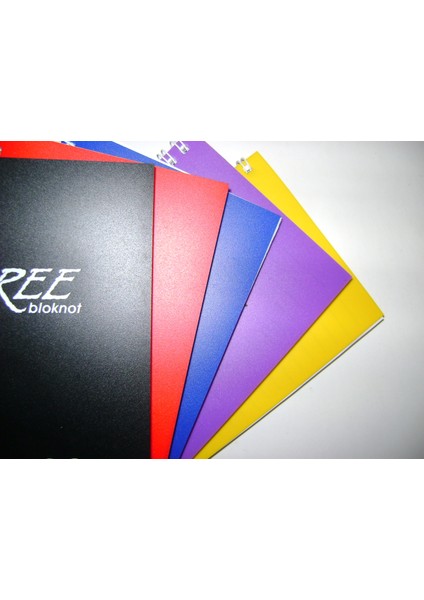 Bloknot Not Defteri Pp Kapak A6 80Yp Çizgili