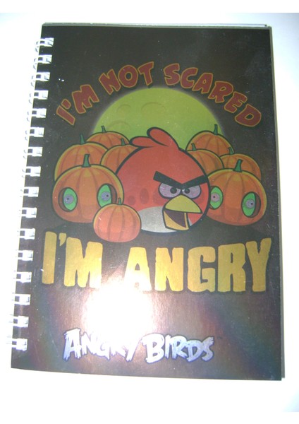 Angry Birts Not Defteri Bloknot A6 80Yp Metalize Çizgili fiyatları