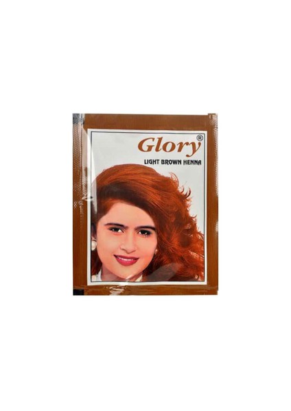 Glory Açık Kahverengi Hint Kınası (Light Brown Henna) 10 Gr Paket