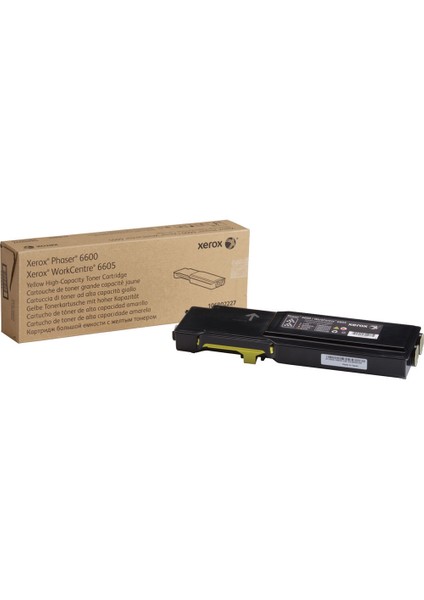 Phaser 6600 / WorkCentre 6605 / 106R02235 Sarı Orjinal Toner