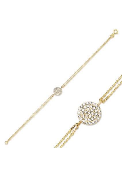 Altın Taşlı Bileklik