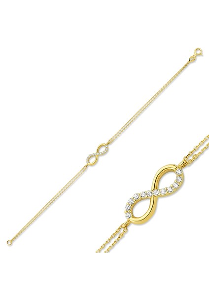 Altın Sonsuzluk Bileklik