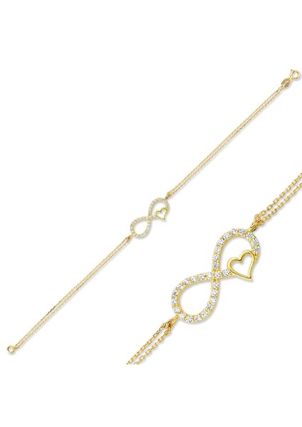 Altın Sonsuzluk Bileklik