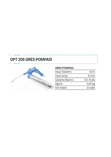 Opt 206 Gres Pompası