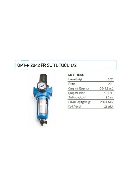 Opt-P 2042 Fr Su Tutucu 1/2" fiyatları