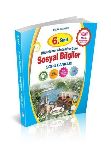 6.Sınıf H.Y.G. Sosyal Bilgiler Soru Bankası (Çözüm Dvd'Li)