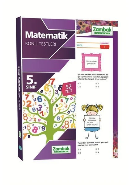 Zambak 5.Sınıf Konu Testi Matematik