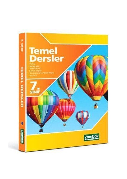 Zambak 7.Sınıf Temel Dersler (Yeni Müfredat)