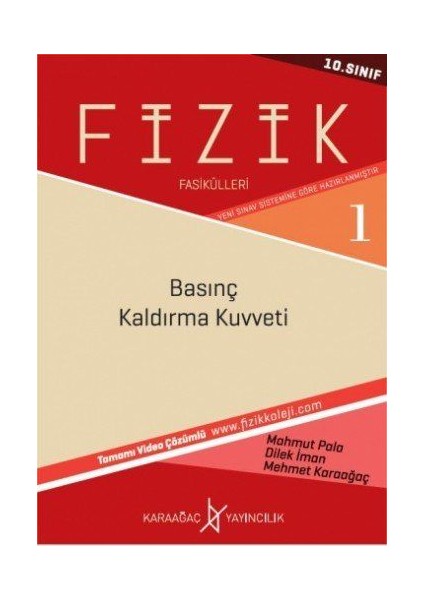 Karaağaç Yayınları 10. Sınıf Fizik Fasikülleri 1