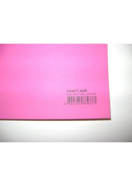 Umix Craft & Arts Fon Kartonu 160Gr 50*70Cm Fuşya