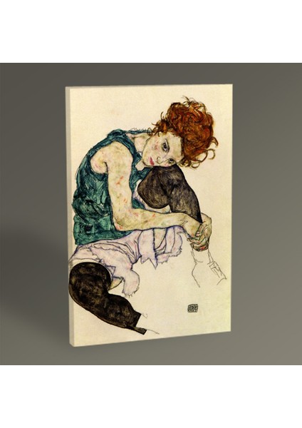 Tablo360 Egon Schiele Seated Woman