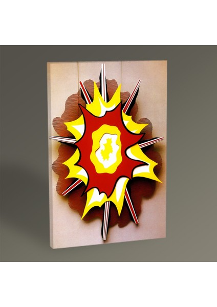 Tablo360 Roy Lichtenstein Explosion Tablo