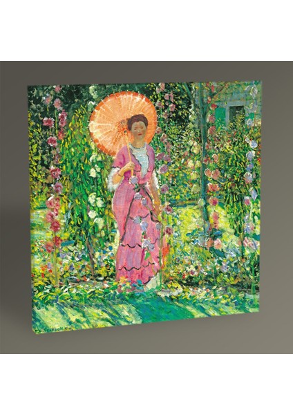 Frederick Carl Frieseke - Stockrosen