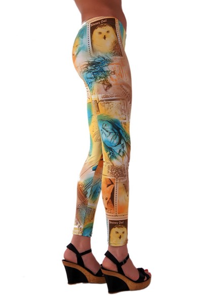 American Indian Printed Tight - Baskılı Tayt - RHB101074