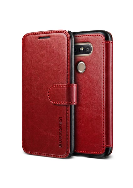 Verus LG G5 Case Dandy Layered Series Kılıf Wine Black