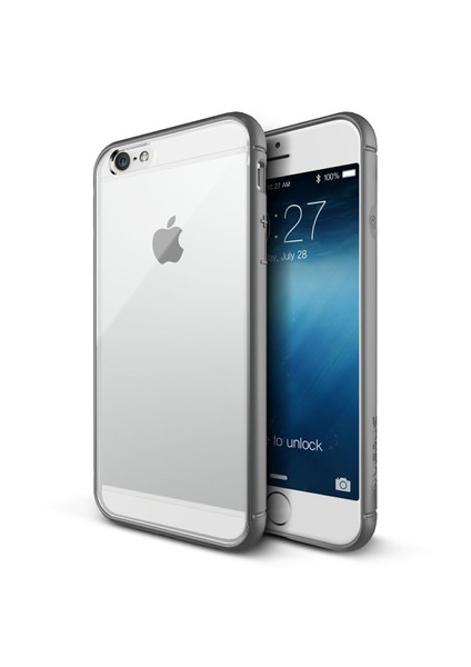 Verus iPhone 6/6S 4.7 Crystal Mixx Kılıf Dark Silver