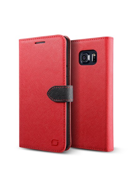 Samsung Galaxy Note 5 Saffiano Diary Kılıf Black
