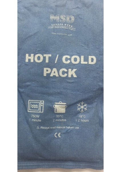 Hot Cold Pack Sıcak Soğuk Paket Yumuşak Yüzey 15X25 Cm