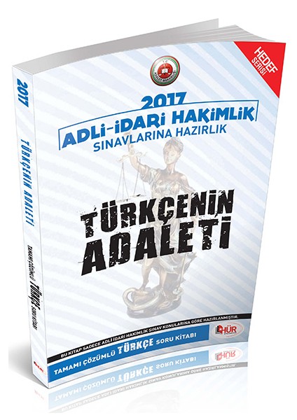 Hür Yayınları Adli İdari Hakimliği Türkçenin Adaleti Tamamı Çözümlü Soru Bankası