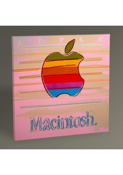 Tablo360 Andy Warhol Macintosh Tablo 30 x 30