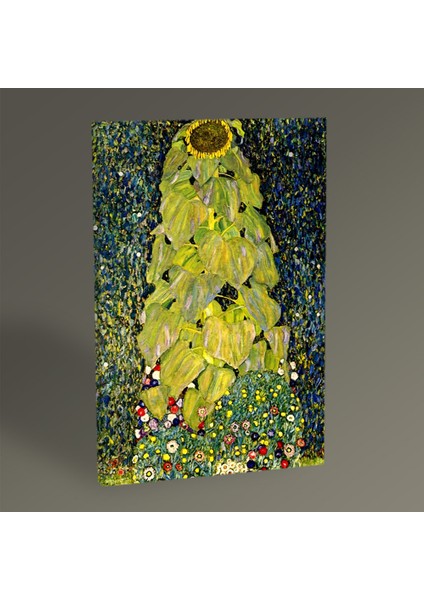 Tablo360 Gustav Klimt Ayçiçeği Tablo 45 x 30